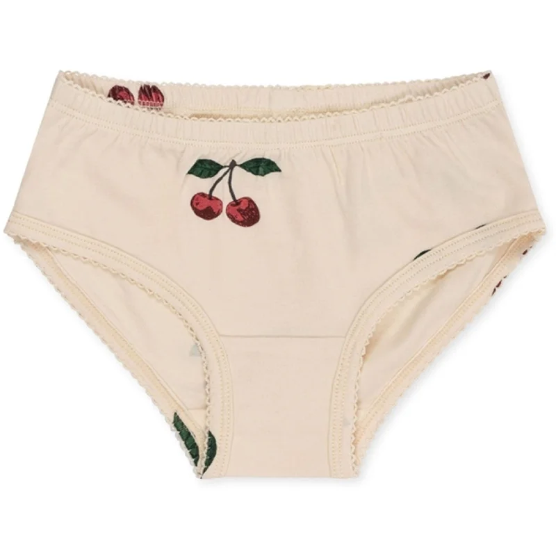 Konges Sløjd Ma Grande Cerise/Nouvelle Peach Basic 2-Pack Underpants