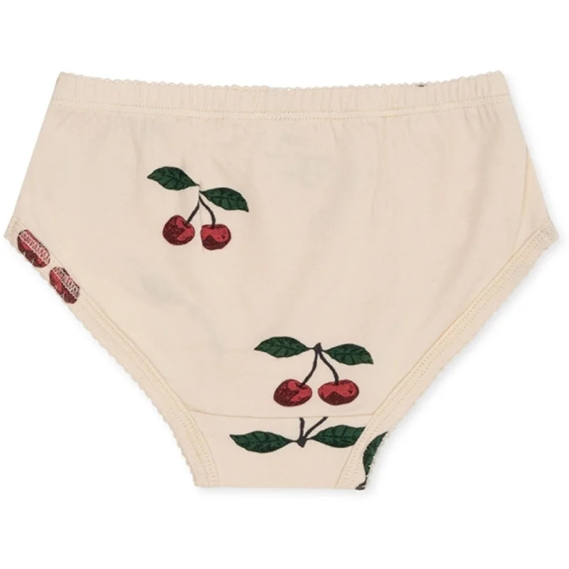 Konges Sløjd Ma Grande Cerise/Nouvelle Peach Basic 2-Pack Underpants