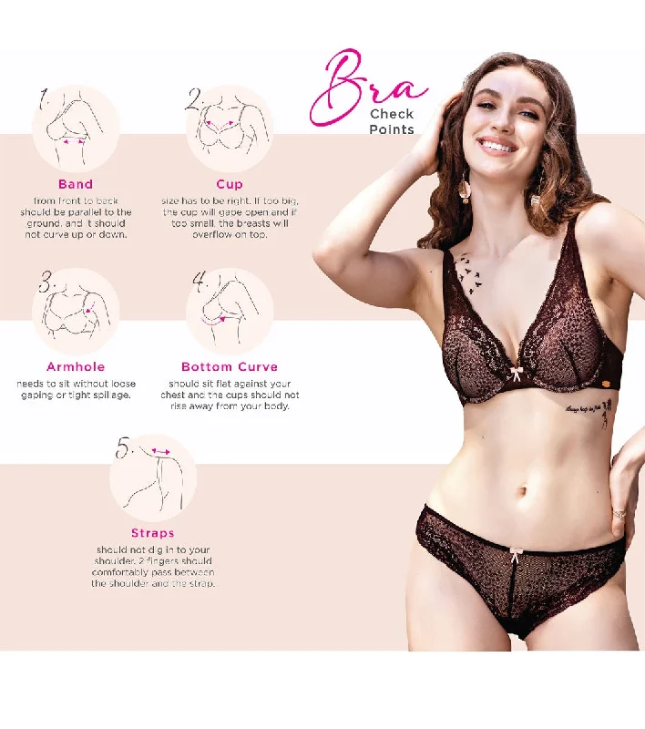 Full Support Classic Lace Lift Bra