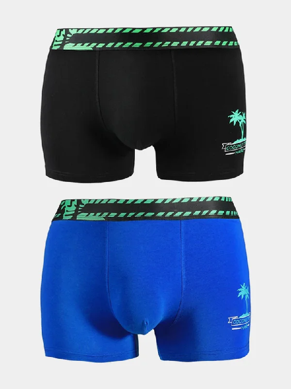 2 Pack Coconut Tree Printed Men's Underwear