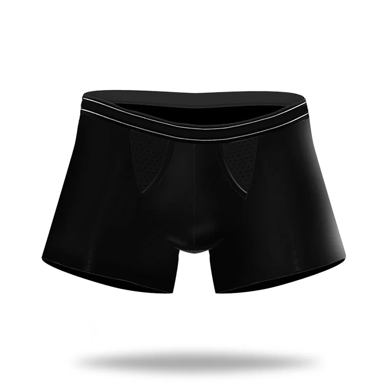 Bamboo Fabric Breathable Dual Pouch Men's Trunk