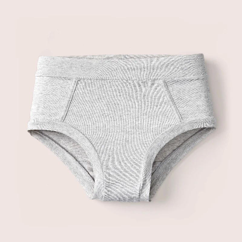 Womens Brief - Light Grey Marle