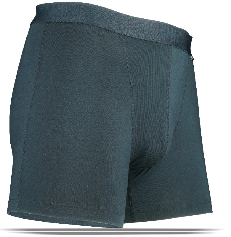 Black Plus Size Boxer Brief in Micro Modal