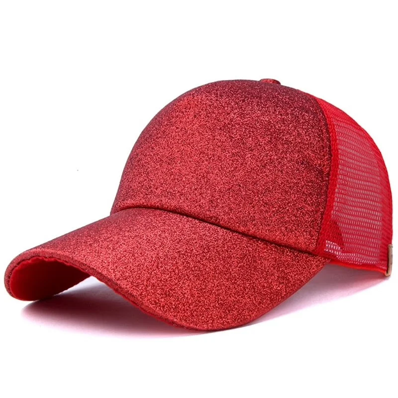 Casquette GLITTER pour chignon ou queue de cheval