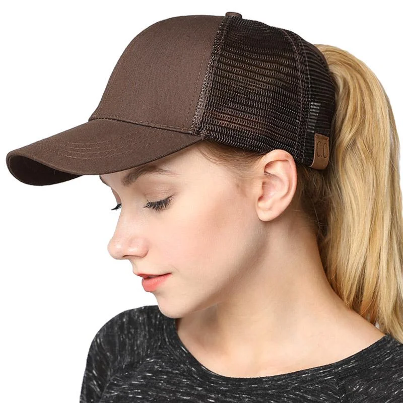 Casquette SUMMER pour chignon ou queue de cheval