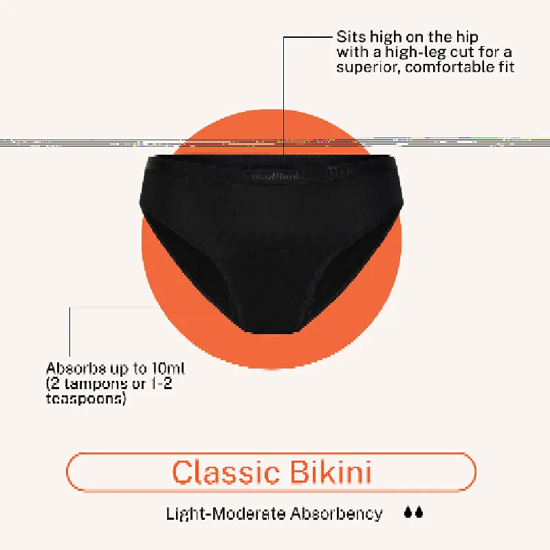 Modibodi® Period Underwear - Classic, Light-Moderate, Menstruatie Ondergoed