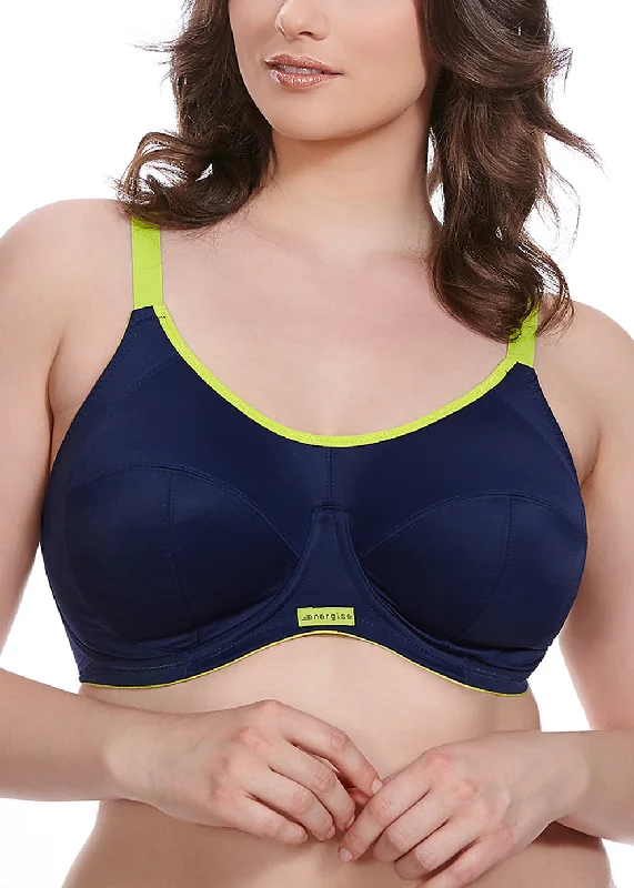 Energise EL8041 Sports Bra with J-Hook (Navy)