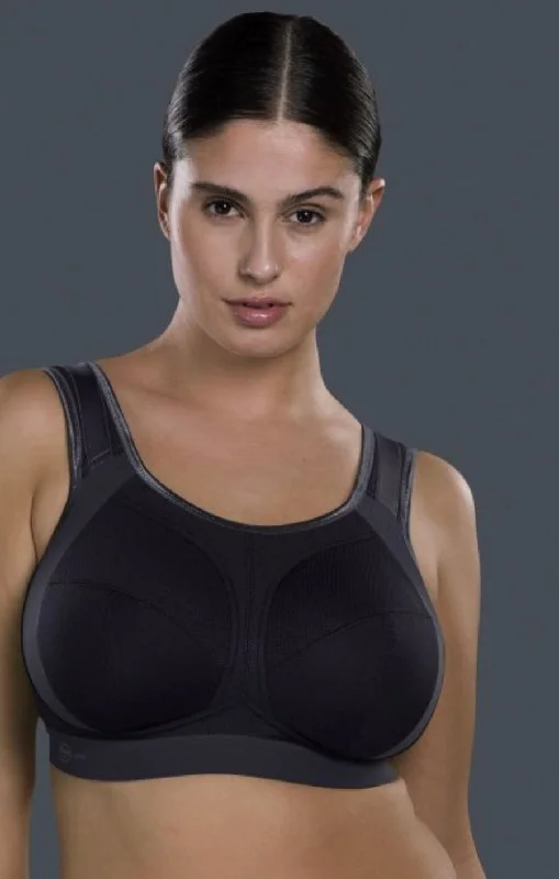 Extreme Control Plus-5567 Sports Bra -Black/Anthracite