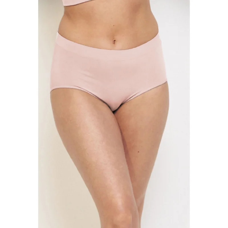 Full Coverage Brief - Super Soft Seamless- Vintage Rose