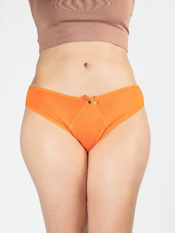 AiraModal™ Fully Orange Modal Briefs