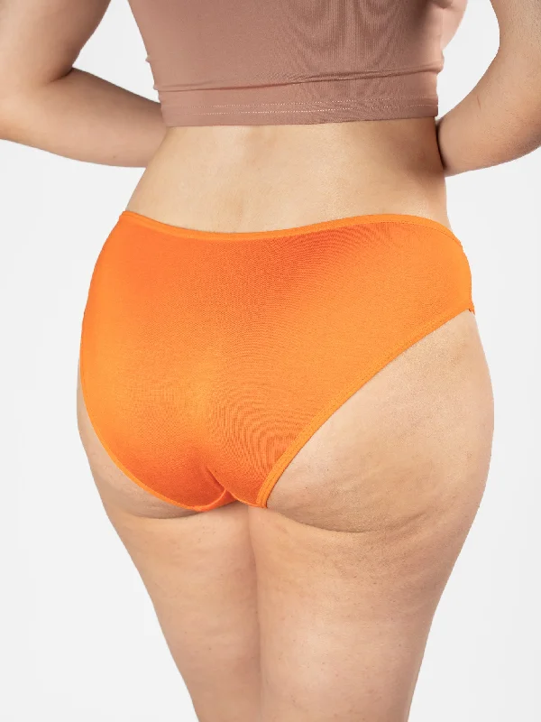 AiraModal™ Fully Orange Modal Briefs