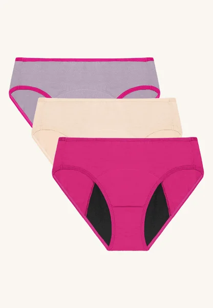 Modal Hipster Period Underwear for Teens & Girls