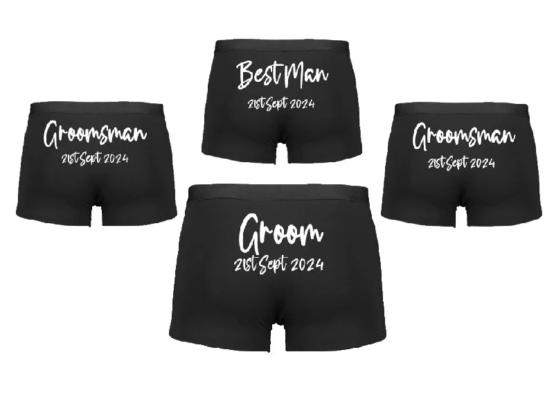 Groom and Groomsmen Briefs Trunks 3.0