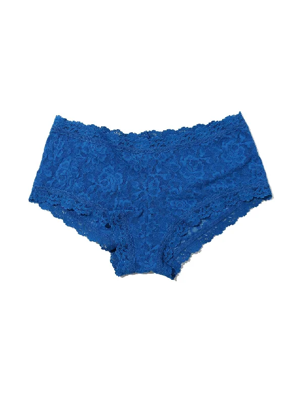 Extra small / Blue / Lace