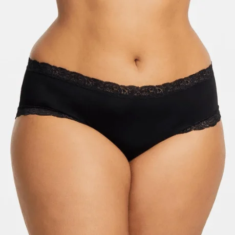 Iconic High Waist Boyshort 602 Black