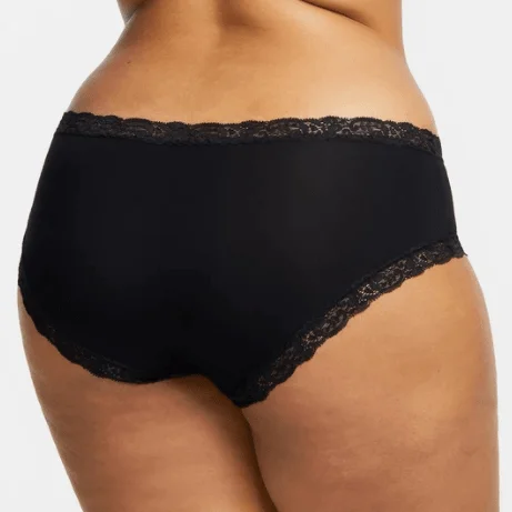 Iconic High Waist Boyshort 602 Black