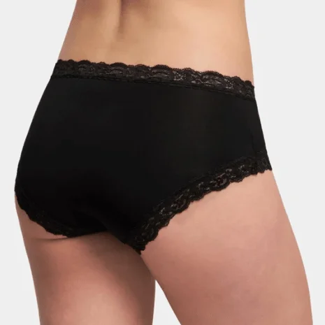 Iconic High Waist Boyshort 602 Black