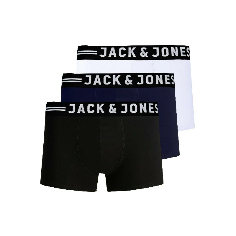 Men's Jack and Jones Boxer Trunks Shorts - 3 Pack