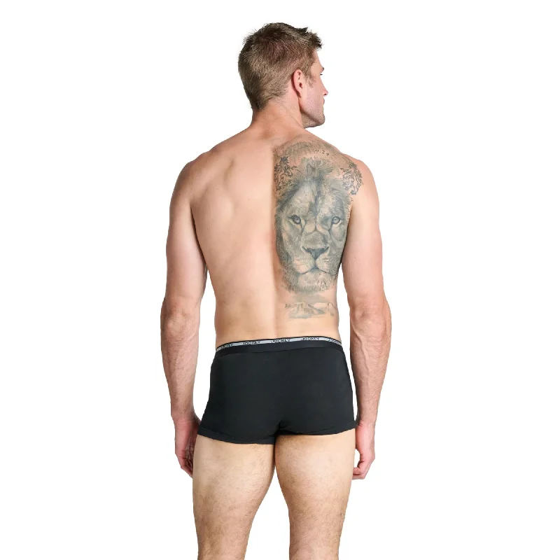 Jockey Modern Classic Short Trunk 2 Pack - Black