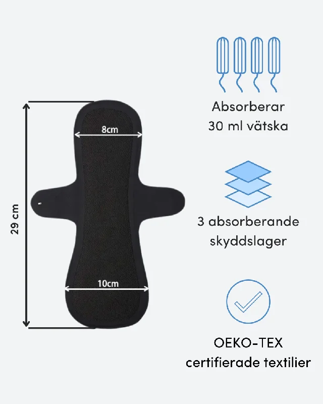 Köp 1 få 2 - Läckagesäkra tygbindor