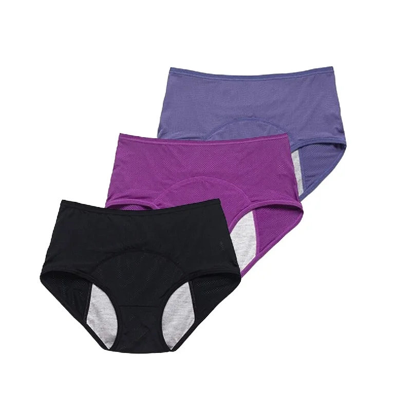 Everie Cotton Leakproof Underwear, 3-pack