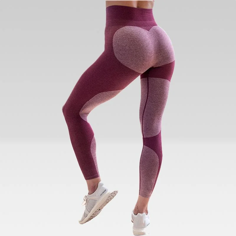 Legging sport FLEX bordeaux