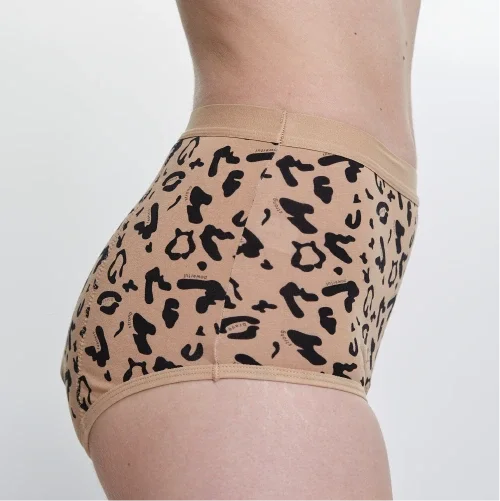 WUKA Leopard Print High Waist - Heavy Overnight