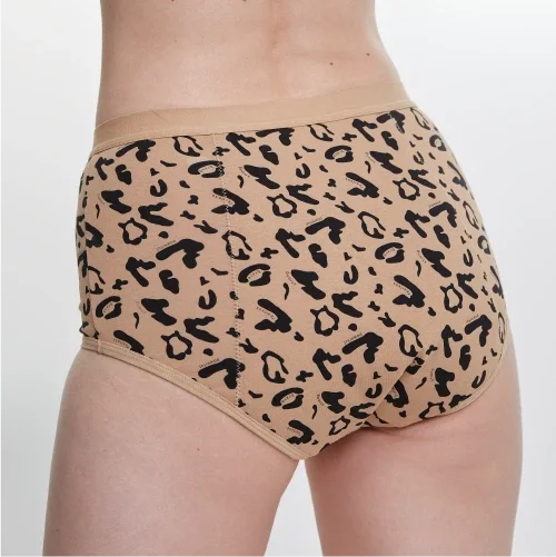 WUKA Leopard Print High Waist - Heavy