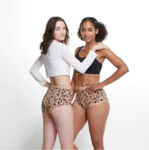 WUKA Leopard Print High Waist - Heavy