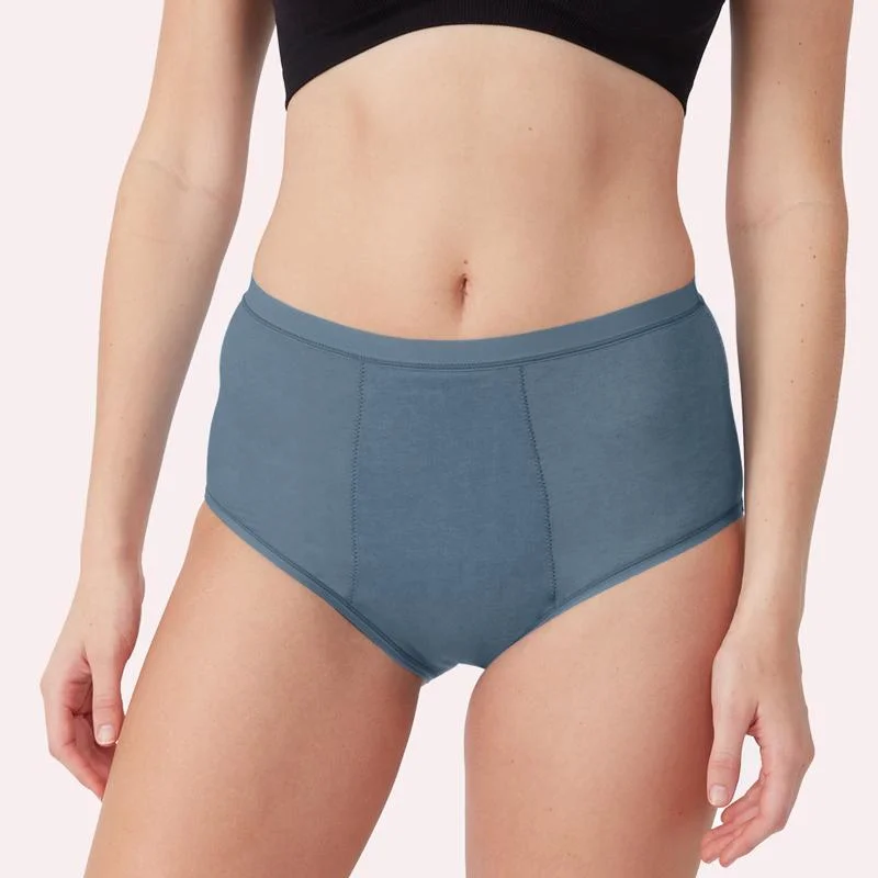 Love Luna Full Brief - Dusty Blue