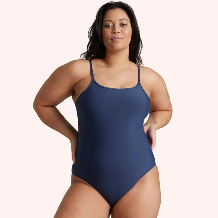 Love Luna Period Swim One Piece - Navy