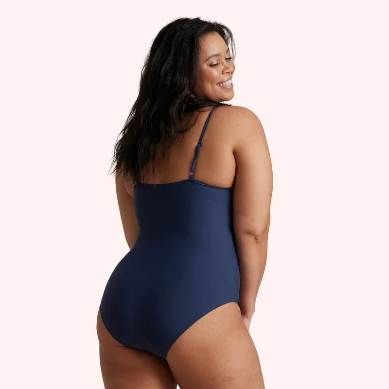 Love Luna Period Swim One Piece - Navy