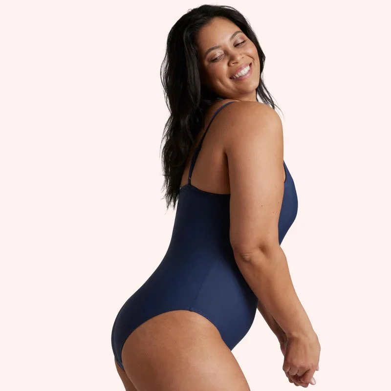 Love Luna Period Swim One Piece - Navy