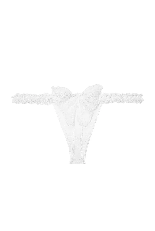 MARIAGE Ruffled Thongs