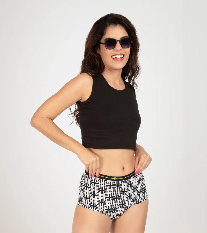 Maze Micro Modal Boyshorts Women Underwear