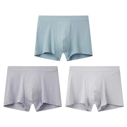 Men's Anti-Bacterial 80S Lenzing Modal Trunks (3pcs Pack)