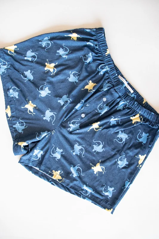 Mens Super Soft Party Mouse Boxers