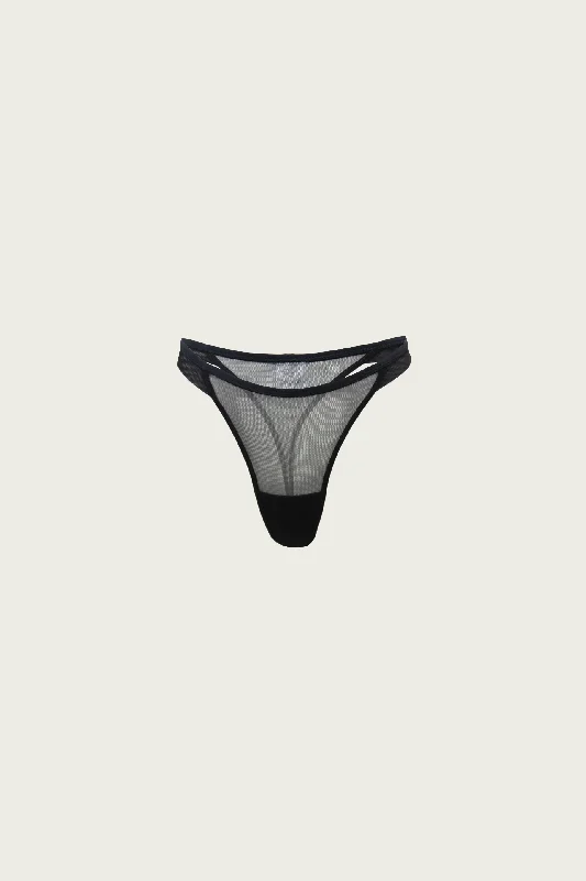 Mesh Mid G Brief - Black (PO)