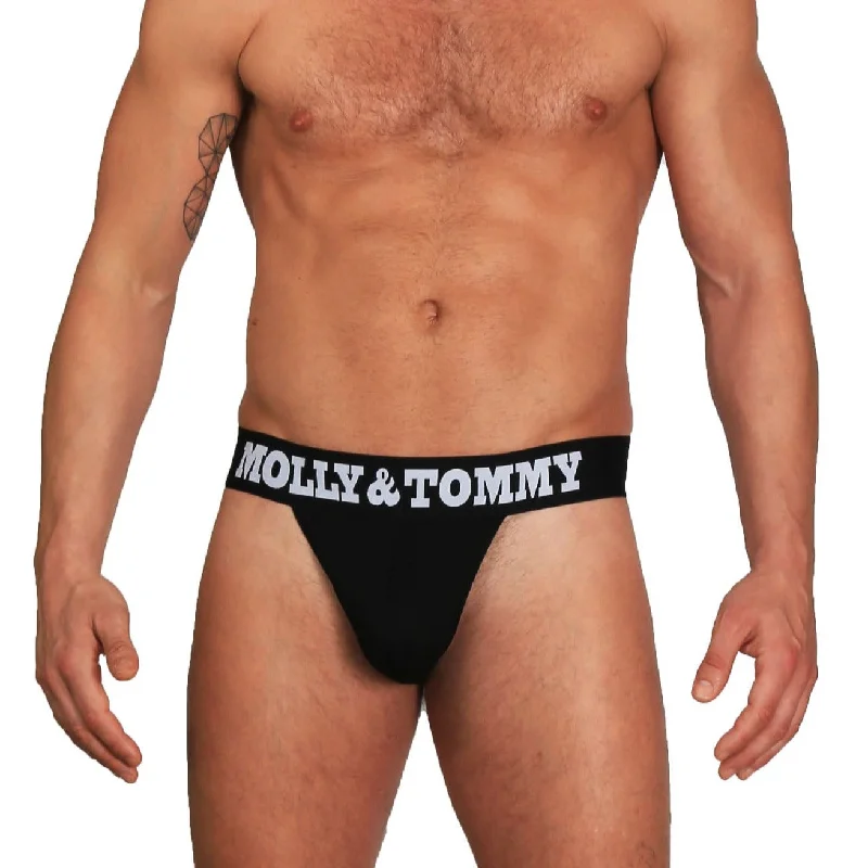 Mesh Thong - Colour: Black