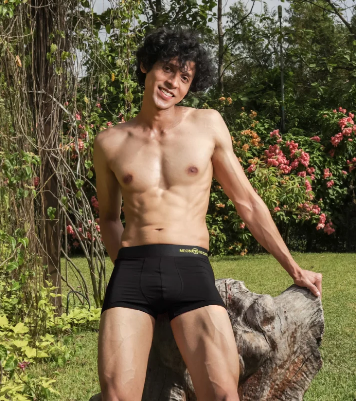 Micro Modal Men's Black Trunk