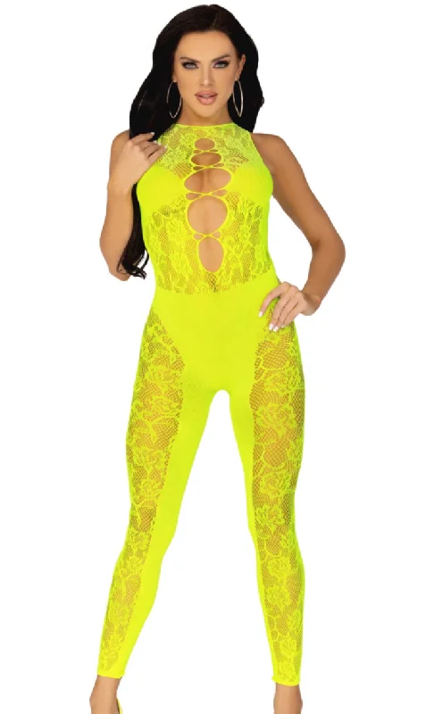 Neon Yellow Untamed Convertible Bodystocking