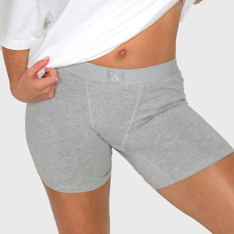 NEW Ultimate Everyday Cotton Boxers (With Pad Holder and Pocket) Cloud Gray