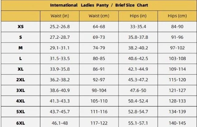 Nickeze Poppy Period Underwear Sizes (S-XL)