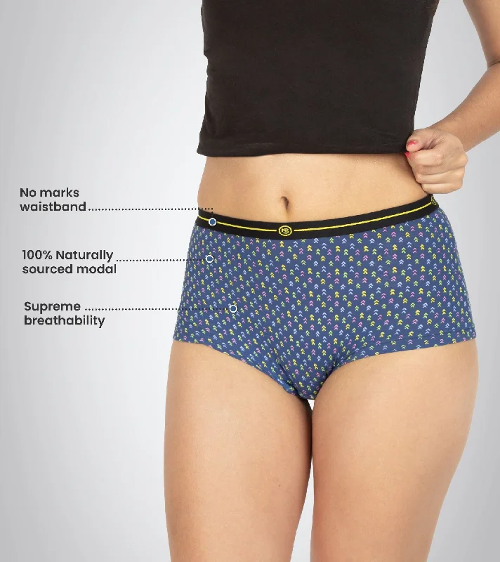 Ocean Arrow Micro Modal Boyshorts Women Underwear