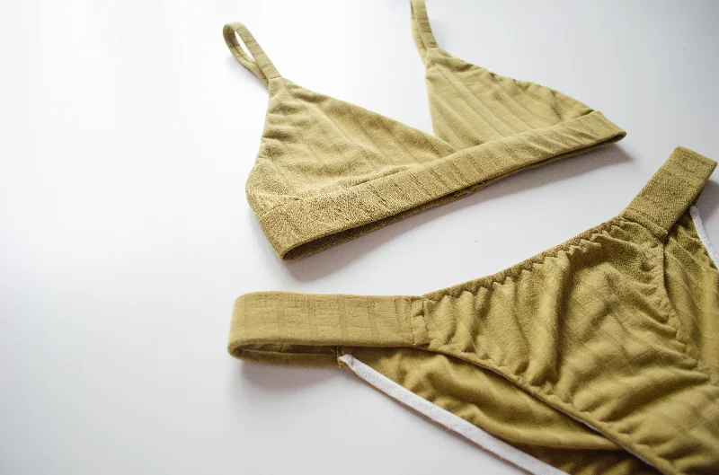 Olive Soft Jersey Set