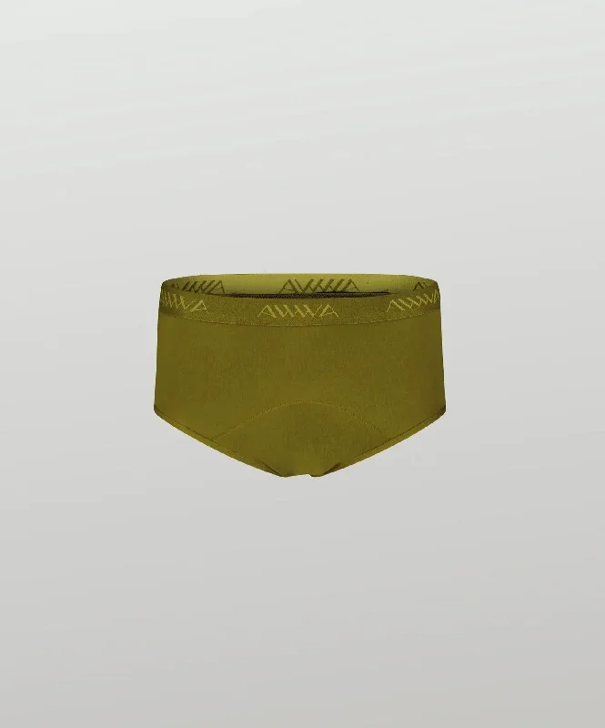 Organic Cotton Period Brief - Moss