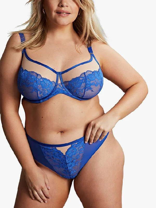 Panache Cobalt Josephine Thong