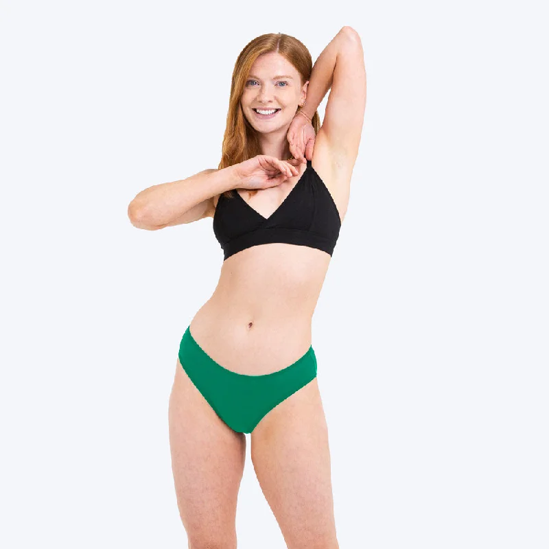 WUKA Swim Bikini Bottom - Tennis Green