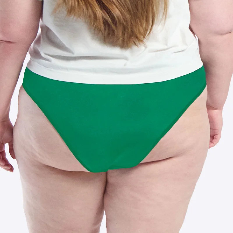 WUKA Swim Bikini Bottom - Tennis Green