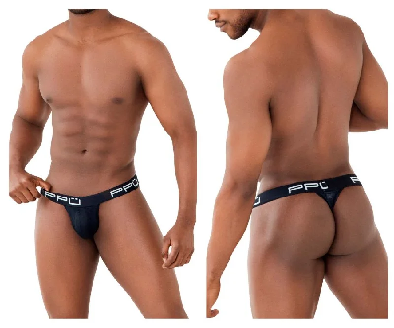 PPU 2301 Bulge Thongs Black